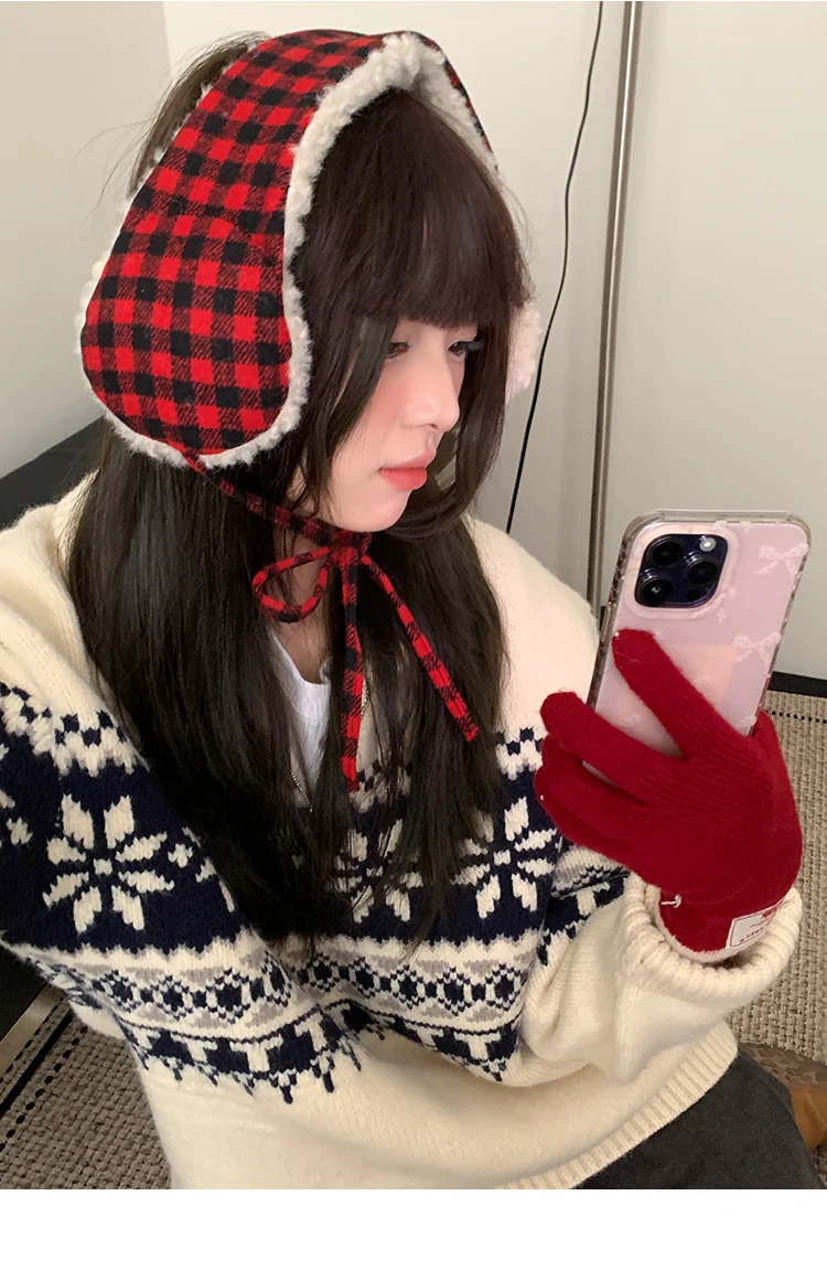 Korean Retro Warm Earmuffs Versatile Autumn And Winter Cold Protection Against Frost Earmuffs