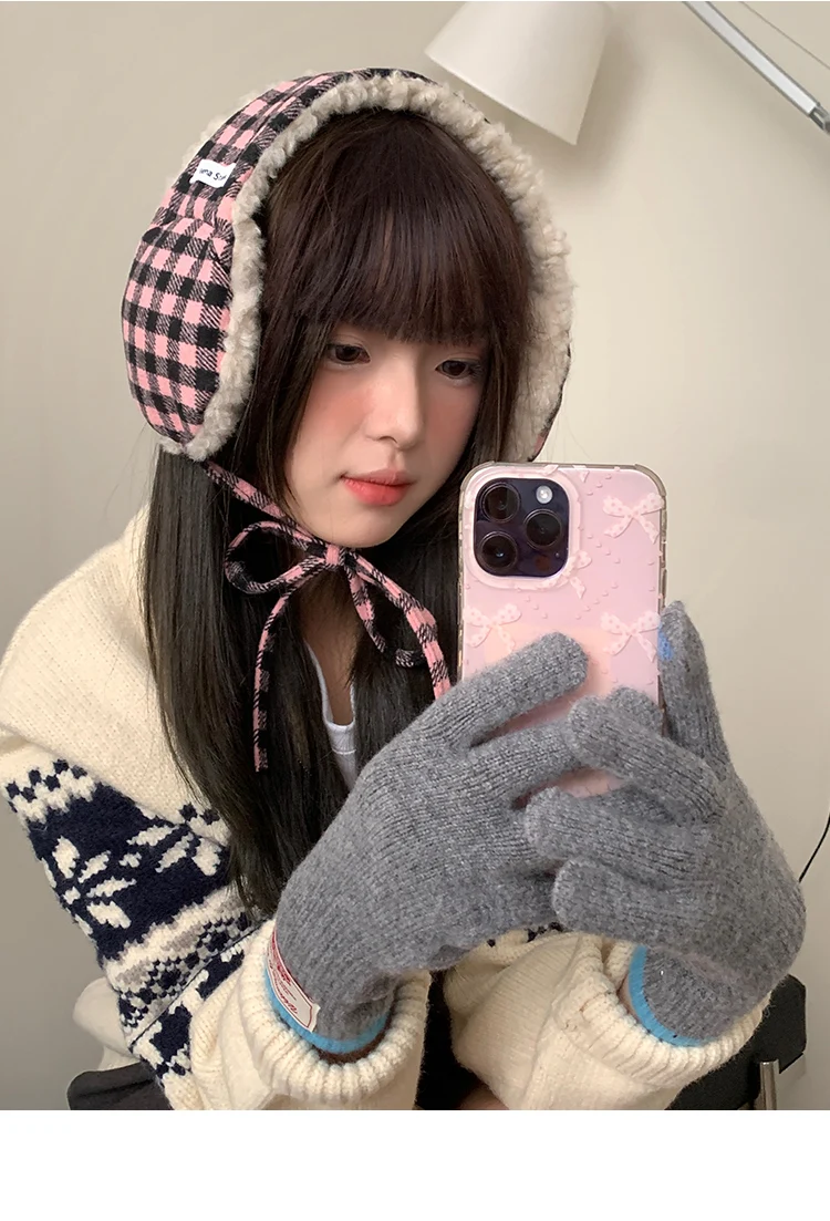 Korean Retro Warm Earmuffs Versatile Autumn And Winter Cold Protection Against Frost Earmuffs