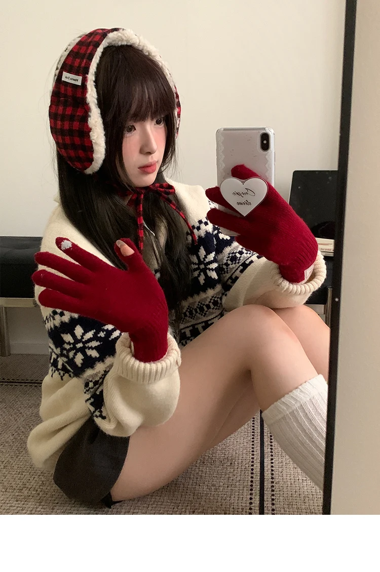 Korean Retro Warm Earmuffs Versatile Autumn And Winter Cold Protection Against Frost Earmuffs