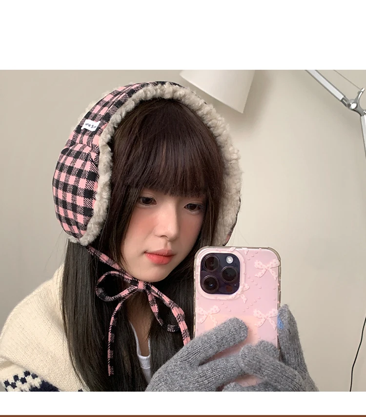 Korean Retro Warm Earmuffs Versatile Autumn And Winter Cold Protection Against Frost Earmuffs