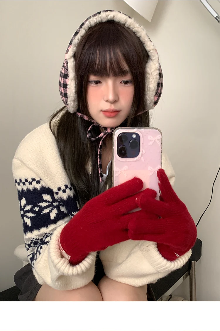 Korean Retro Warm Earmuffs Versatile Autumn And Winter Cold Protection Against Frost Earmuffs