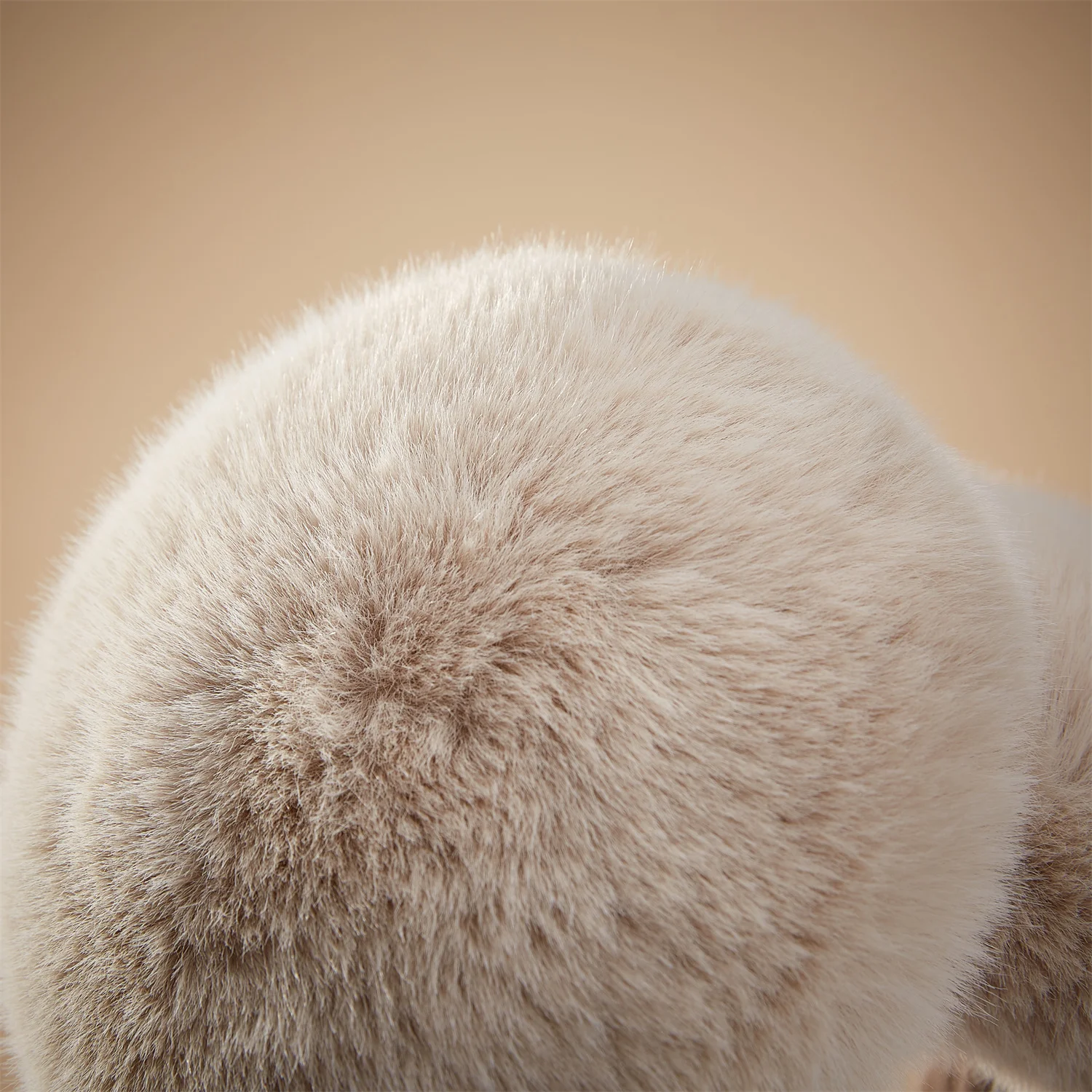Anjj High Quality Earmuffs Faux Rabbit Fur Hang Ear Cover Warm Winter Ear Muffs Fur Earmuffs Unisex Adult Ear Warmer Fold