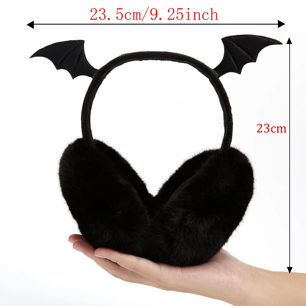 Anjj High Quality Earmuffs Faux Rabbit Fur Hang Ear Cover Warm Winter Ear Muffs Fur Earmuffs Unisex Adult Ear Warmer Fold