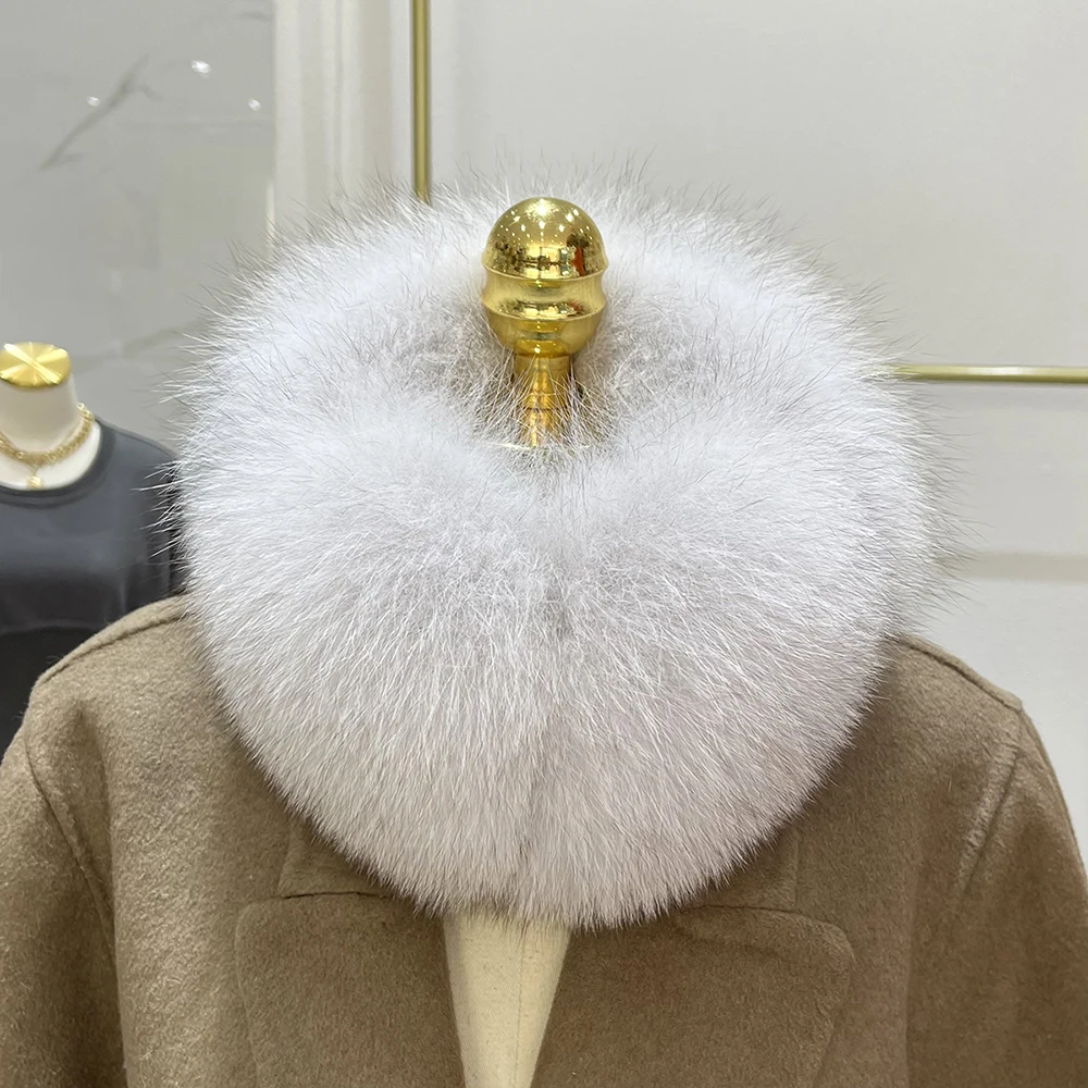 New Winter Earmuffs Fur Real Women Warm Gift Girlfriend 2026 Female Fluffy Natural Fox Fur Protection Headphones Ear Warmer