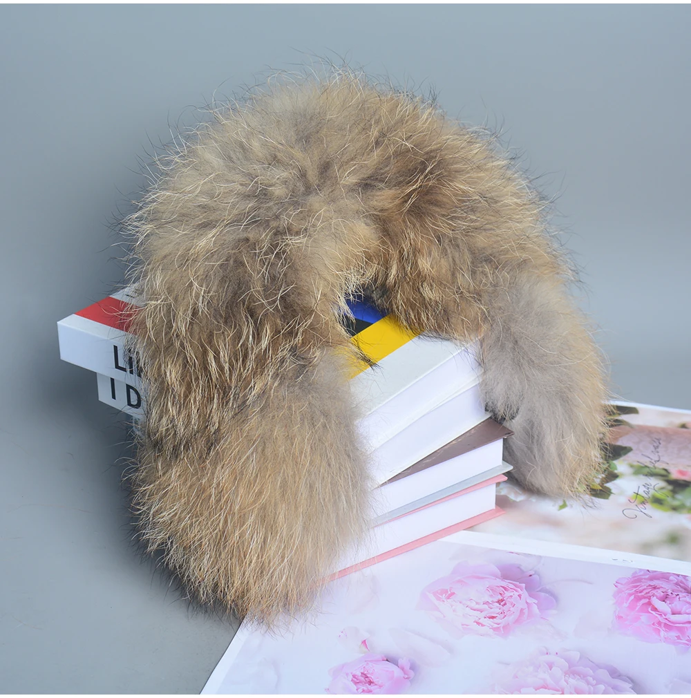 New Winter Earmuffs Fur Real Women Warm Gift Girlfriend 2026 Female Fluffy Natural Fox Fur Protection Headphones Ear Warmer