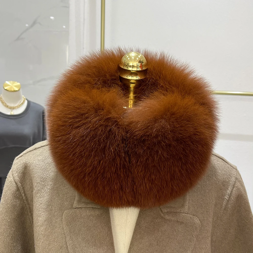 New Winter Earmuffs Fur Real Women Warm Gift Girlfriend 2026 Female Fluffy Natural Fox Fur Protection Headphones Ear Warmer