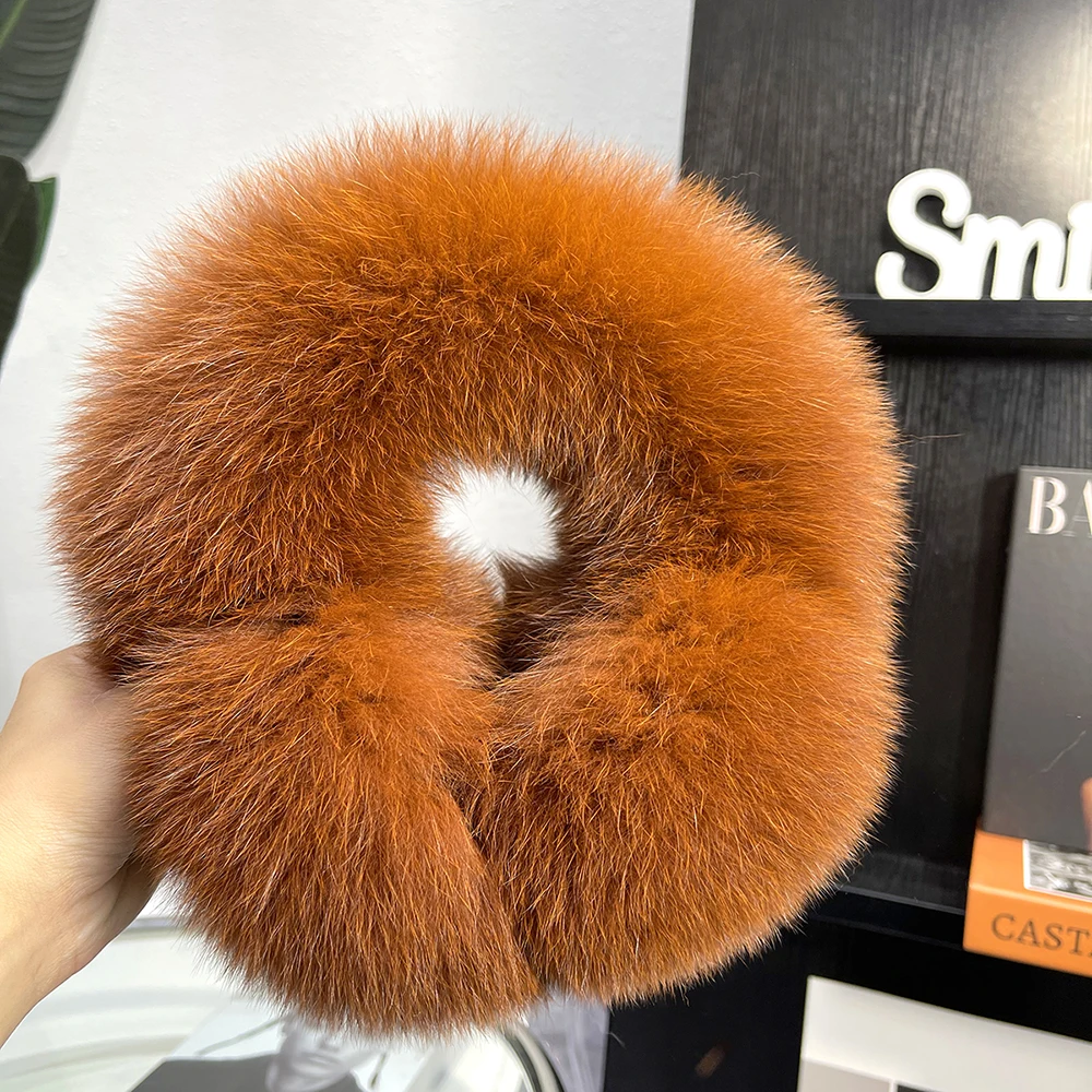 New Winter Earmuffs Fur Real Women Warm Gift Girlfriend 2026 Female Fluffy Natural Fox Fur Protection Headphones Ear Warmer