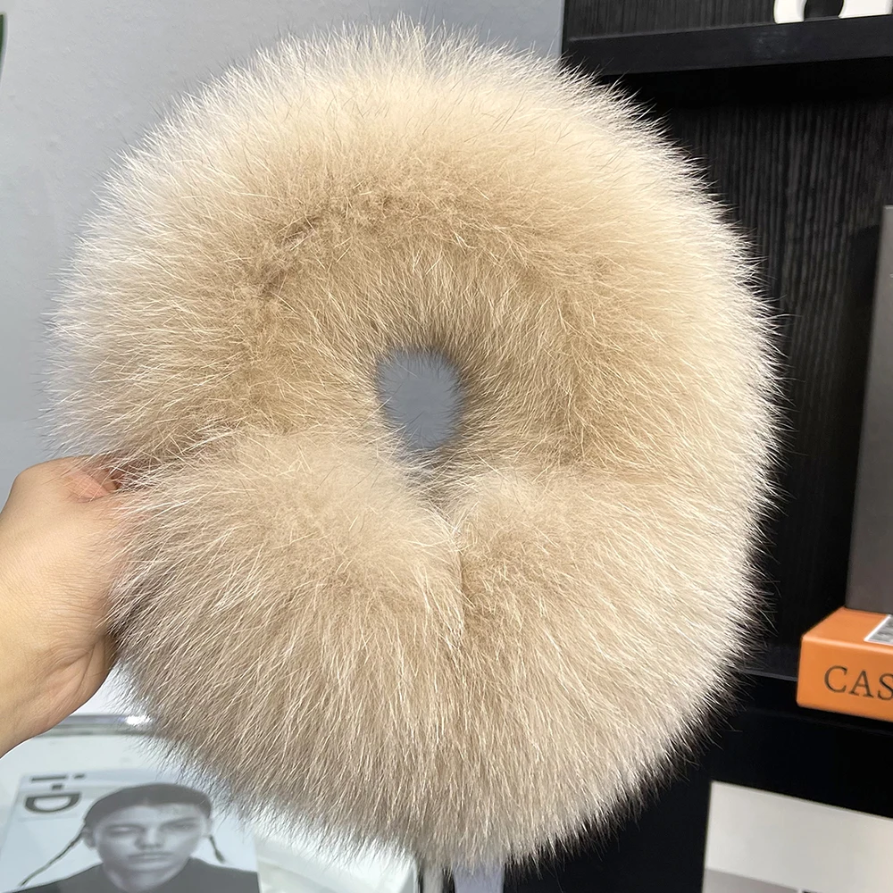 New Winter Earmuffs Fur Real Women Warm Gift Girlfriend 2026 Female Fluffy Natural Fox Fur Protection Headphones Ear Warmer