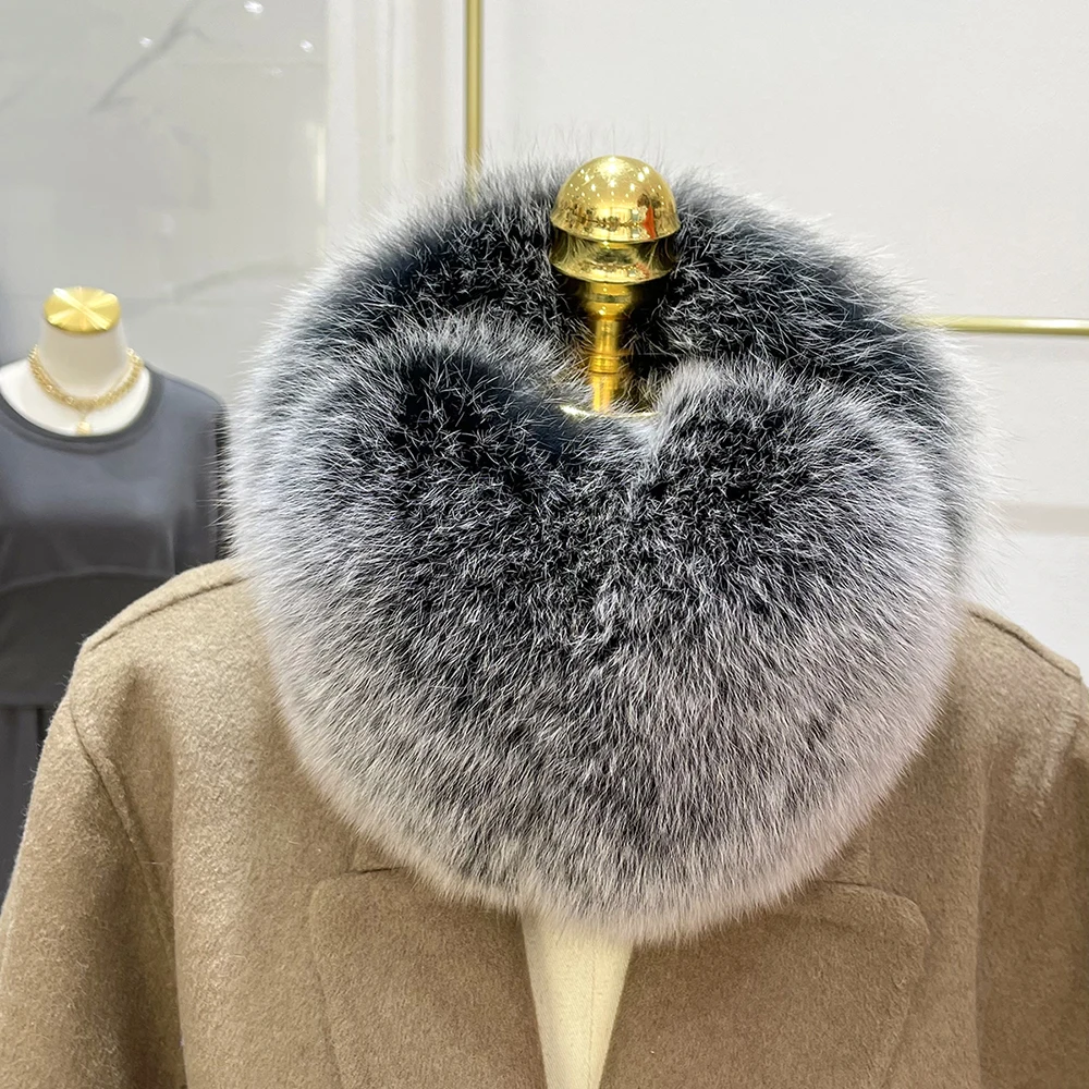 New Winter Earmuffs Fur Real Women Warm Gift Girlfriend 2026 Female Fluffy Natural Fox Fur Protection Headphones Ear Warmer