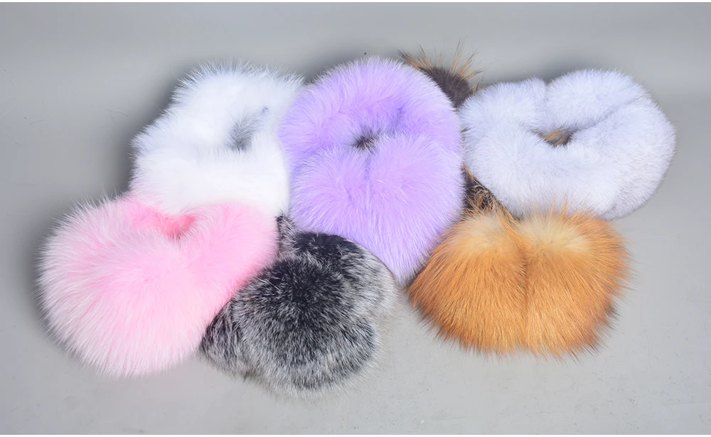 New Winter Earmuffs Fur Real Women Warm Gift Girlfriend 2026 Female Fluffy Natural Fox Fur Protection Headphones Ear Warmer