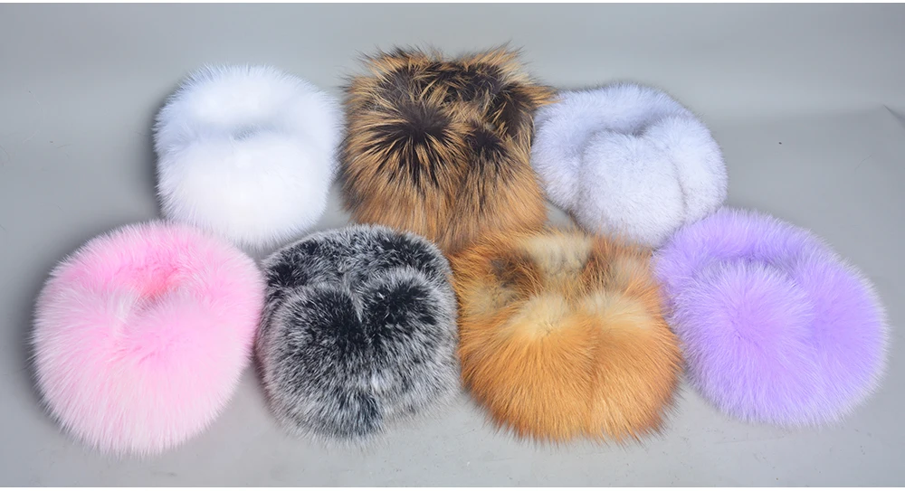 New Winter Earmuffs Fur Real Women Warm Gift Girlfriend 2026 Female Fluffy Natural Fox Fur Protection Headphones Ear Warmer