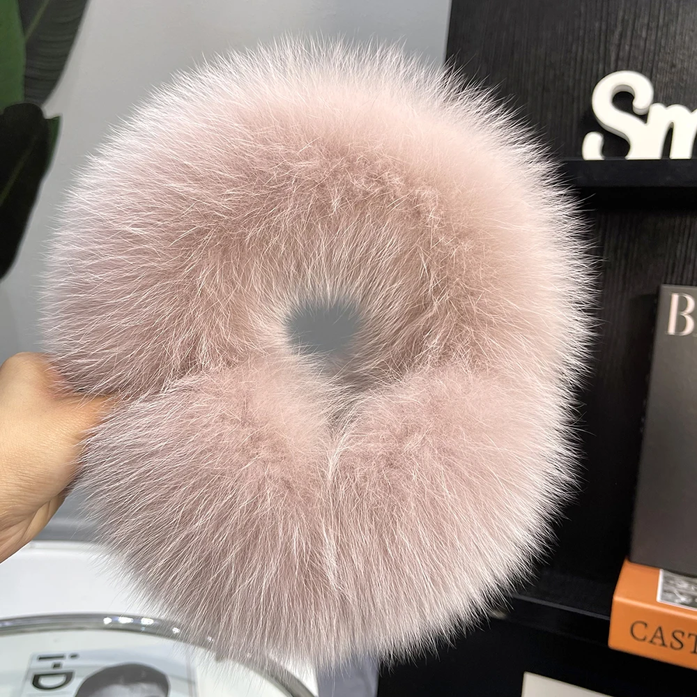 New Winter Earmuffs Fur Real Women Warm Gift Girlfriend 2026 Female Fluffy Natural Fox Fur Protection Headphones Ear Warmer