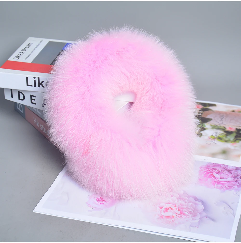 New Winter Earmuffs Fur Real Women Warm Gift Girlfriend 2026 Female Fluffy Natural Fox Fur Protection Headphones Ear Warmer