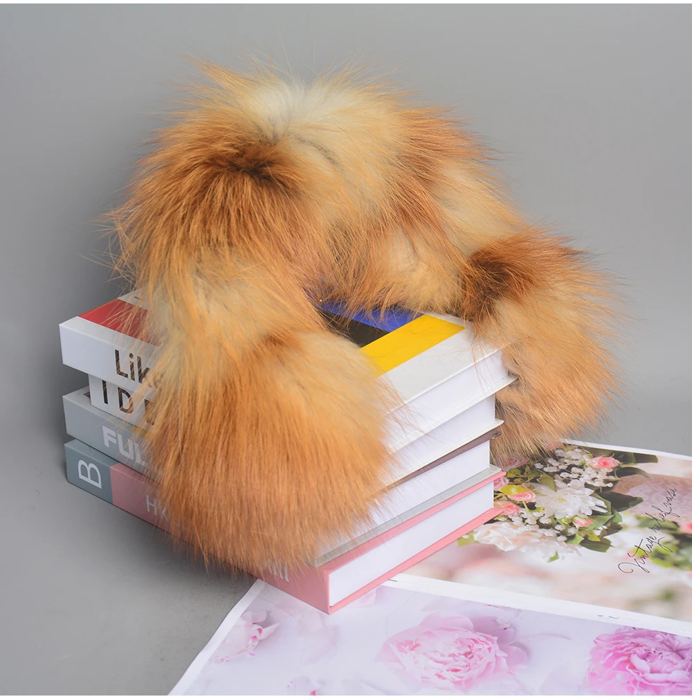 New Winter Earmuffs Fur Real Women Warm Gift Girlfriend 2026 Female Fluffy Natural Fox Fur Protection Headphones Ear Warmer
