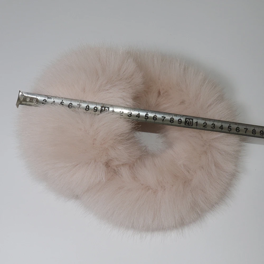 Faux Fox Fur Earmuffs For Winter Women Warm Thick Faux Fur Earmuffs Girls Ear Warmer Faux Fox Fur Scarves Plush Ear Muff