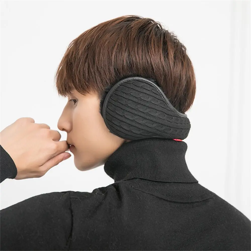 Behind Band Head Mens Warmer Winter Earwarmers Ear Muffs Earmuffs Knitting