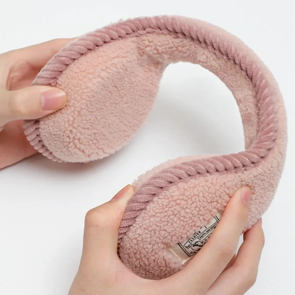 Fashion Thickening Women Men Earmuffs Solid Color Soft Protection Ear-Muffs Ear Warmer Cold Proof Ear Muffs Cover Winter