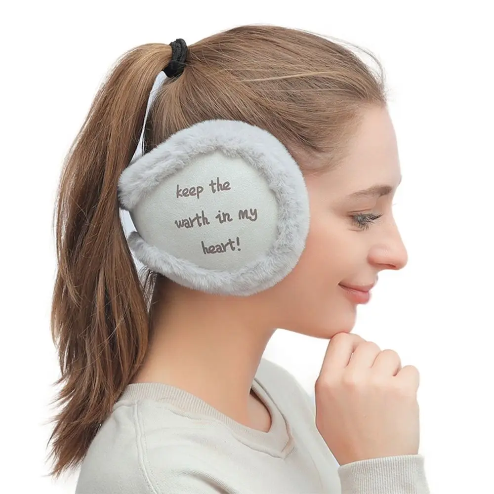 Fashion Thickening Women Men Earmuffs Solid Color Soft Protection Ear-Muffs Ear Warmer Cold Proof Ear Muffs Cover Winter