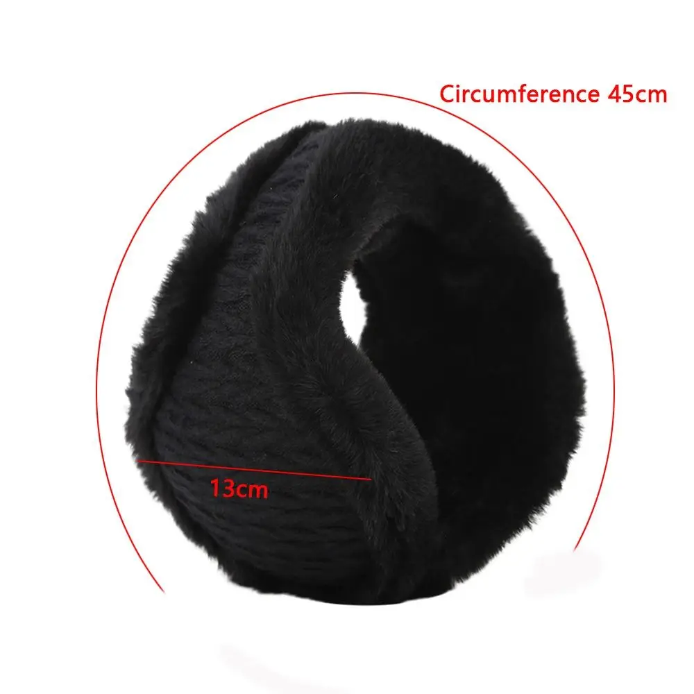 Fashion Thickening Women Men Earmuffs Solid Color Soft Protection Ear-Muffs Ear Warmer Cold Proof Ear Muffs Cover Winter