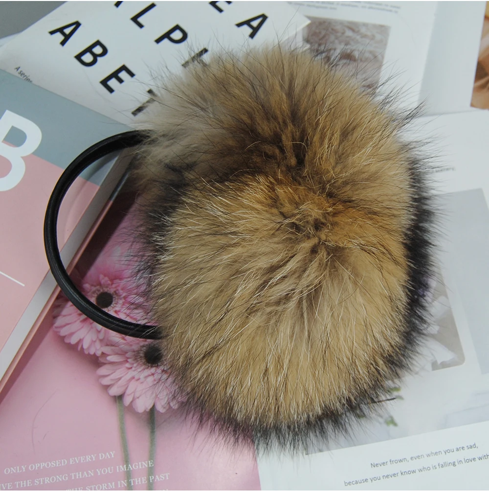 New Winter Real Fox Fur Earmuffs for Women Natural Fox Fur Scarves Dual use Genuine Warmer Plush EarMuff Outdoor Solid Fur Scarf