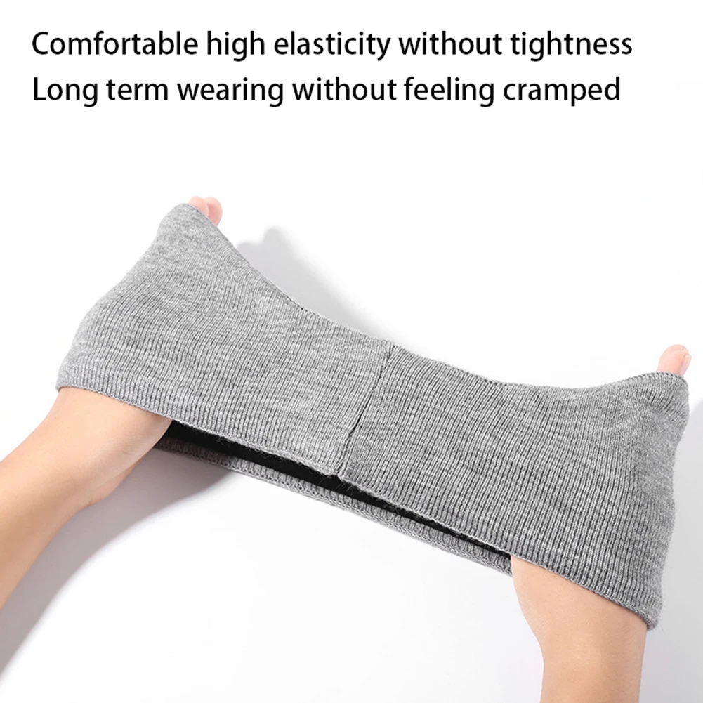 Ear Warmers Headband For Men Women Winter Thicken Ear Muff Moisture Wicking Ski Sport Headband Cold-Proof Comfy Soft Earmuffs