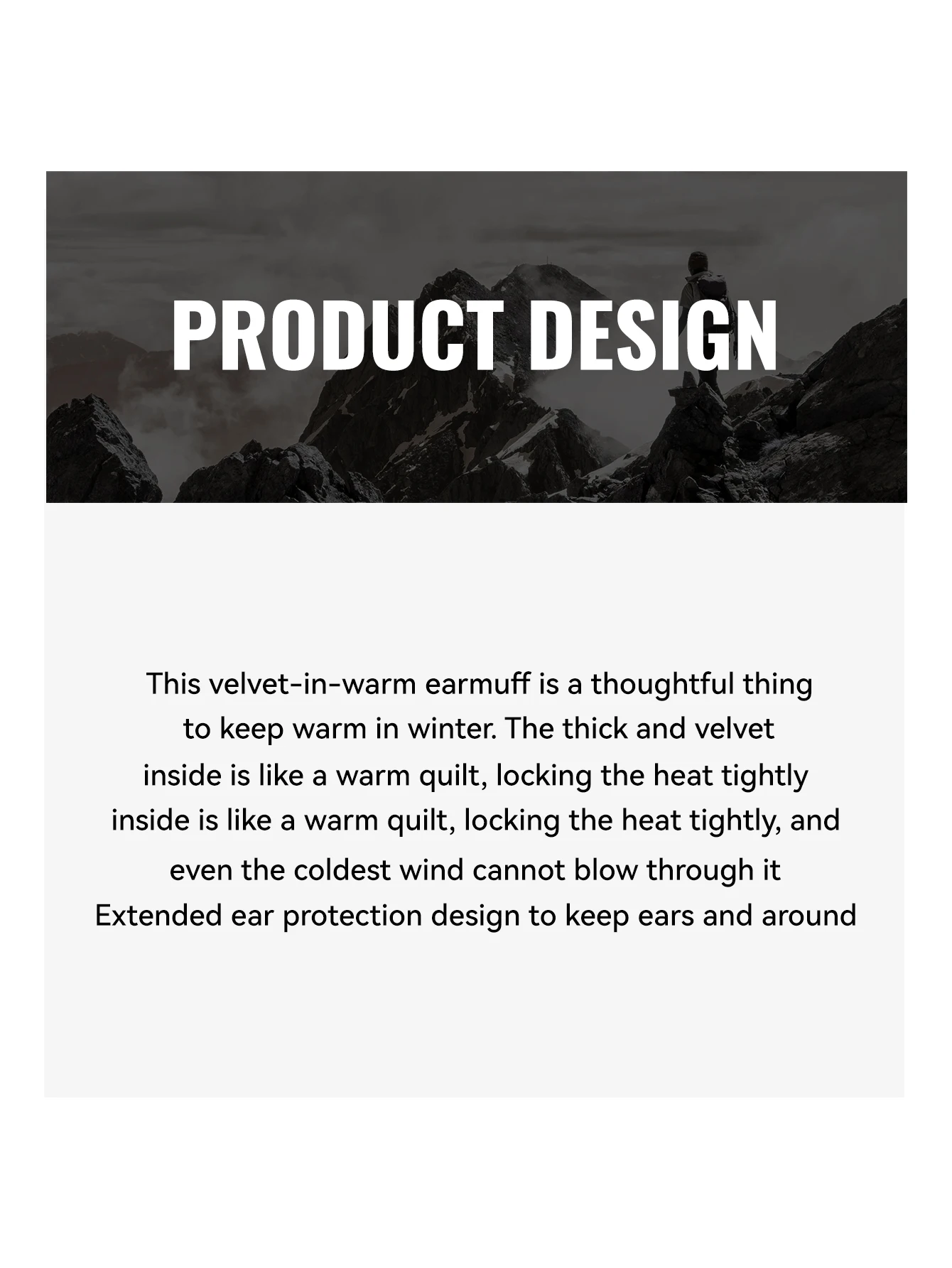 WRELS Ear Warmers Headband Fleece Earmuffs Winter Elastic Anti-Slip Headband Unisex Outdoors Sports Workout Headband Ear Muffs