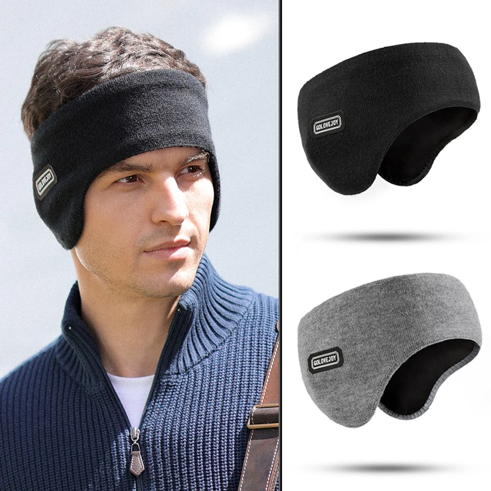 1/2/3PCS Cycling Warmers Earmuffs Wind Resistant Double Insulation Workout Earmuffs Prevent Cold Ski Ear Warmers Headband