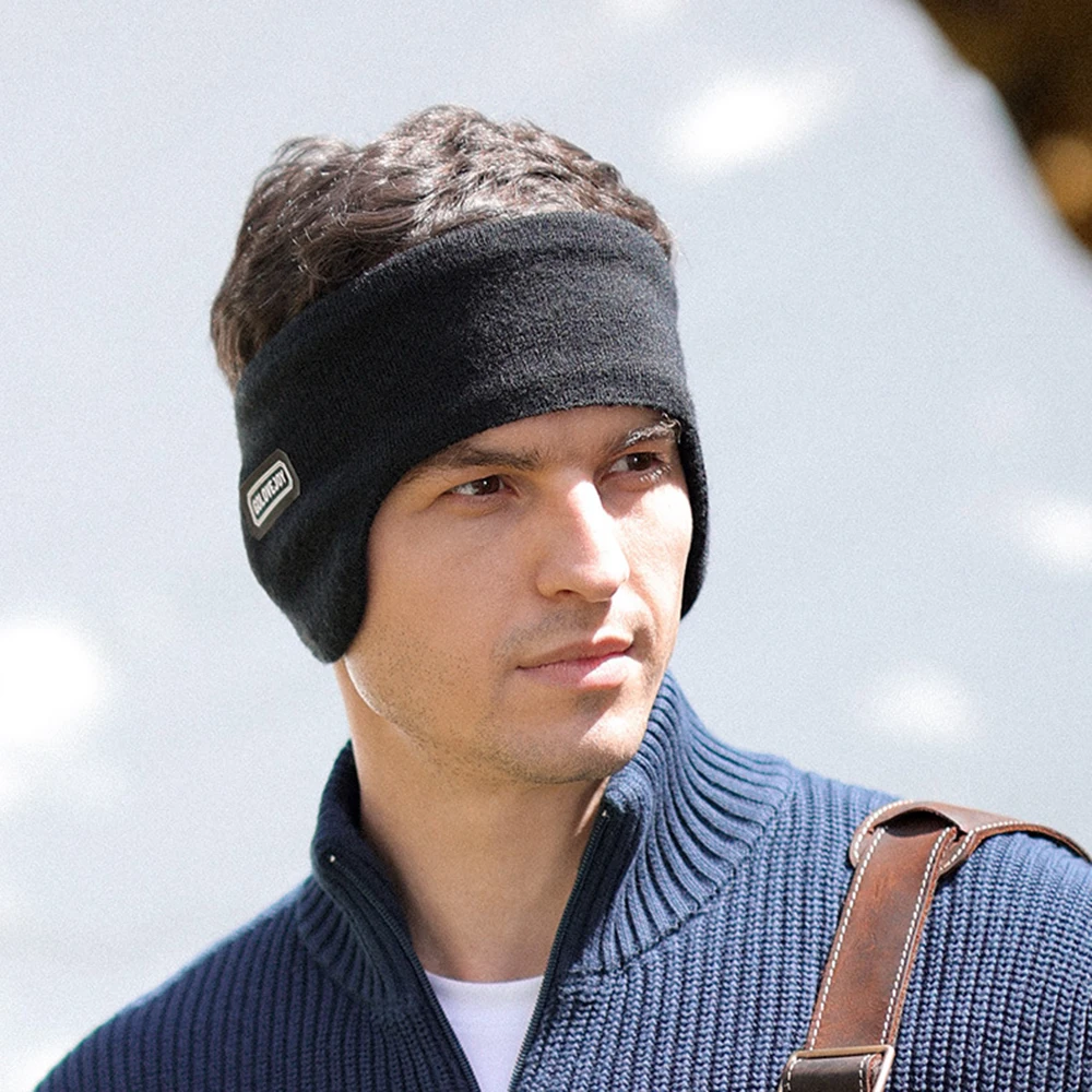 1/2/3PCS Cycling Warmers Earmuffs Wind Resistant Double Insulation Workout Earmuffs Prevent Cold Ski Ear Warmers Headband