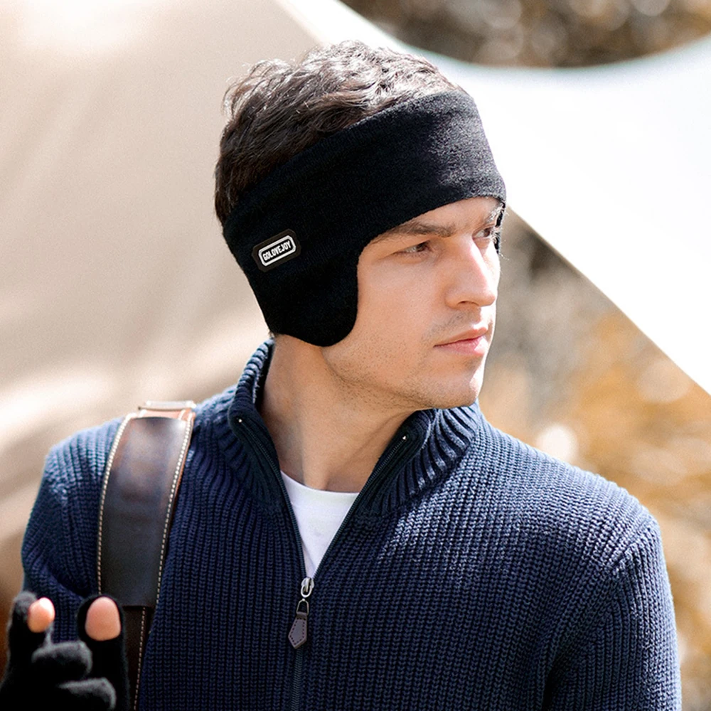 1/2/3PCS Cycling Warmers Earmuffs Wind Resistant Double Insulation Workout Earmuffs Prevent Cold Ski Ear Warmers Headband