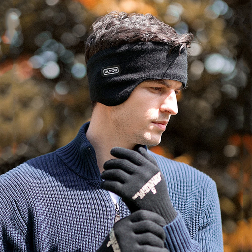 1/2/3PCS Fashion Winter Earflap Women Men Wind Resistant Warming Earmuffs Hiking Double Insulation Cold Jogging Ear Cover