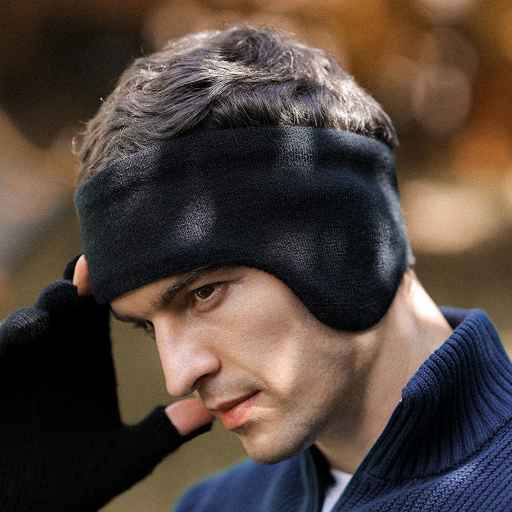 1/2/3PCS Fashion Winter Earflap Women Men Wind Resistant Warming Earmuffs Hiking Double Insulation Cold Jogging Ear Cover
