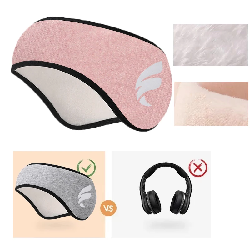 1/2/3PCS Multifunctional Sleep Earmuff Anti-noise Relaxing Plush Headband Men Women Soundproof Adjustable Sleeping Ear Cover