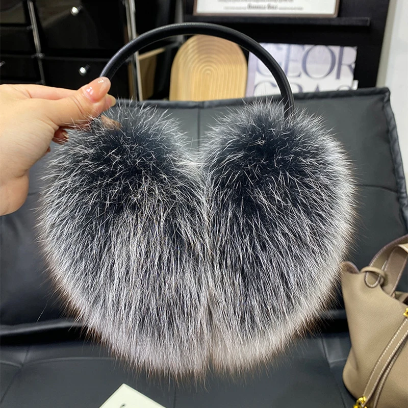 2026 Women Real Fox Fur Ear Cover Warm Winter Earmuffs Headwear Ear Muffs Earmuffs Cold Ear Warmer Ear Protection Headband