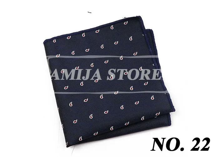 Many Color Men Hanky Pocket Square Paisley Floral Print Handkerchief Flower Towel Wedding Party Gift For Man Accessory Business