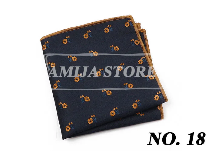 Many Color Men Hanky Pocket Square Paisley Floral Print Handkerchief Flower Towel Wedding Party Gift For Man Accessory Business