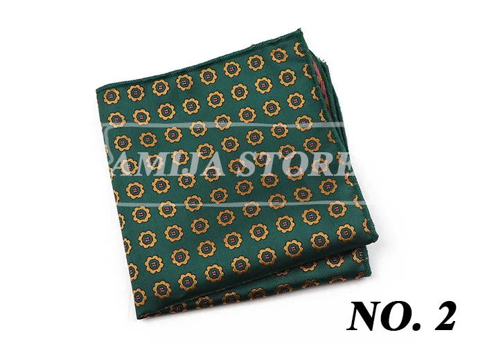 Many Color Men Hanky Pocket Square Paisley Floral Print Handkerchief Flower Towel Wedding Party Gift For Man Accessory Business