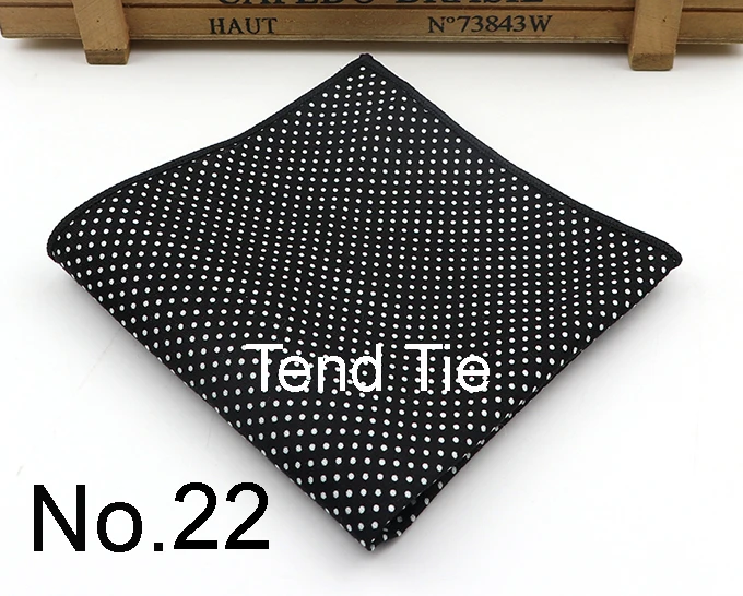 Dot Cotton Handkerchiefs Woven Colorful Printing Round Pocket Square Mens Casual Circle Square Pockets Handkerchief Towels