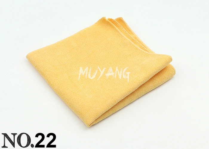 Velvet Soft Handkerchief Scarves Vintage Ductile Hankies Men's Design Pocket Square Handkerchiefs 22*22cm
