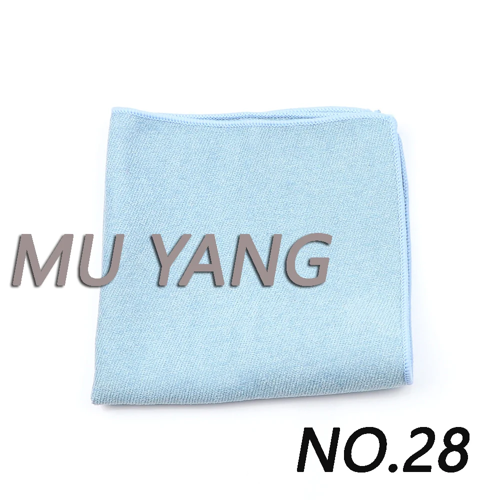 Velvet Soft Handkerchief Scarves Vintage Ductile Hankies Men's Design Pocket Square Handkerchiefs 22*22cm