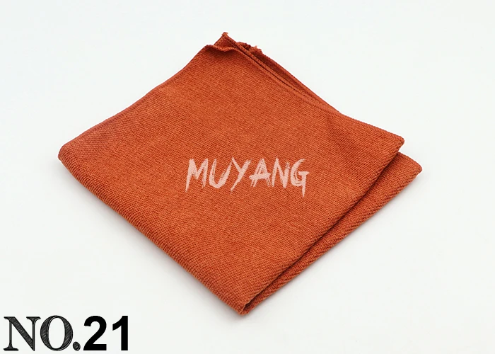 Velvet Soft Handkerchief Scarves Vintage Ductile Hankies Men's Design Pocket Square Handkerchiefs 22*22cm