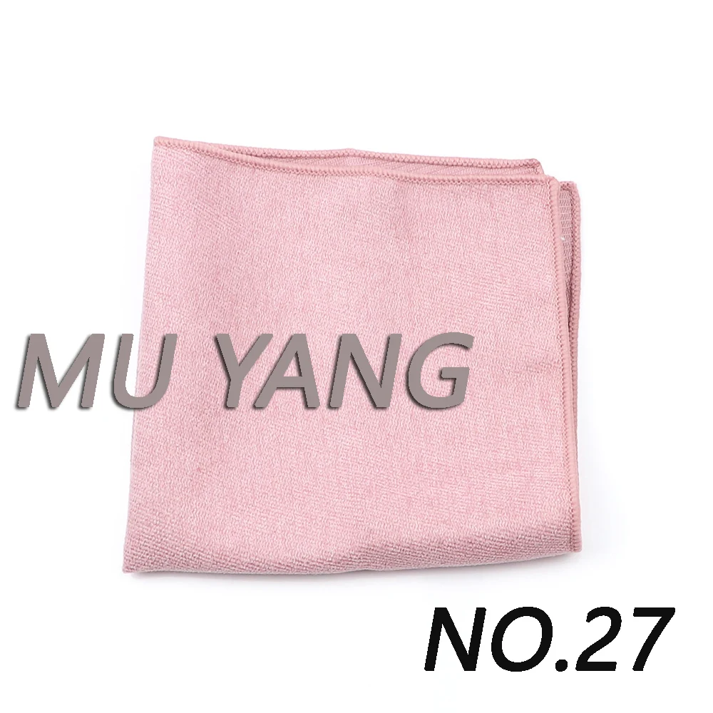 Velvet Soft Handkerchief Scarves Vintage Ductile Hankies Men's Design Pocket Square Handkerchiefs 22*22cm