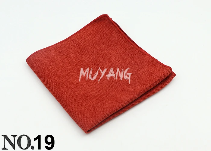 Velvet Soft Handkerchief Scarves Vintage Ductile Hankies Men's Design Pocket Square Handkerchiefs 22*22cm