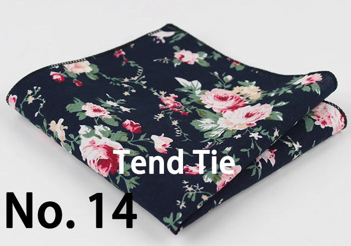 Cotton Handkerchiefs Woven Colorful Printing Flower Plaid Pocket Square Mens Casual Streak Square Pockets Handkerchief Towels