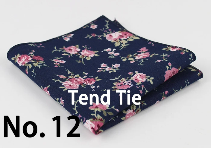 Cotton Handkerchiefs Woven Colorful Printing Flower Plaid Pocket Square Mens Casual Streak Square Pockets Handkerchief Towels