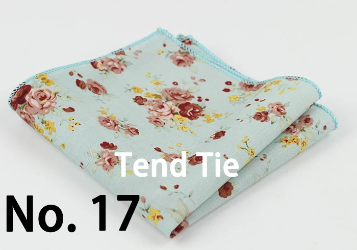 Cotton Handkerchiefs Woven Colorful Printing Flower Plaid Pocket Square Mens Casual Streak Square Pockets Handkerchief Towels