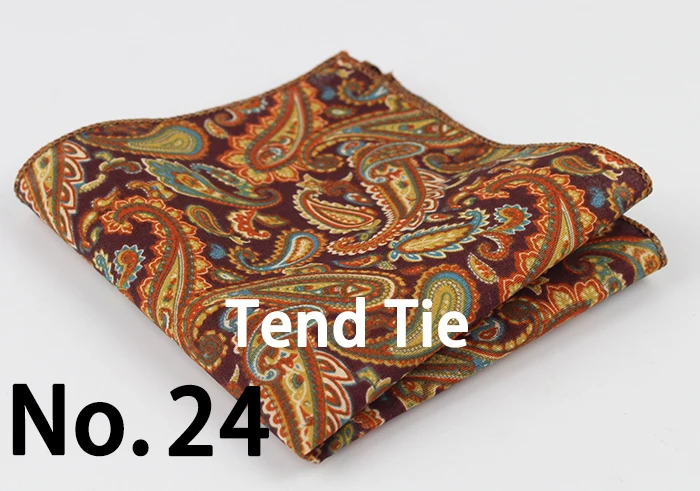 Cotton Handkerchiefs Woven Colorful Printing Flower Plaid Pocket Square Mens Casual Streak Square Pockets Handkerchief Towels