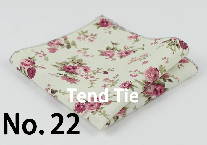 Cotton Handkerchiefs Woven Colorful Printing Flower Plaid Pocket Square Mens Casual Streak Square Pockets Handkerchief Towels