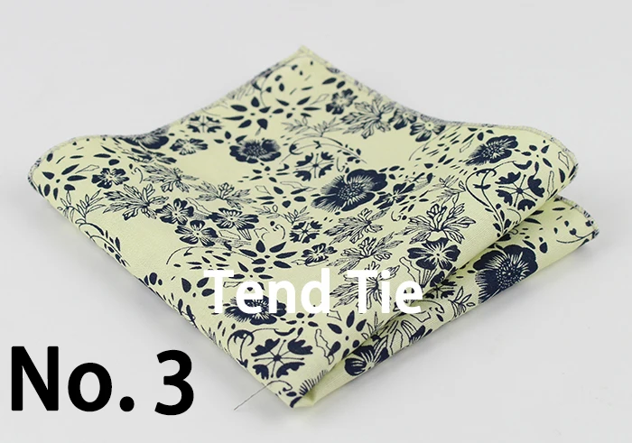 Cotton Handkerchiefs Woven Colorful Printing Flower Plaid Pocket Square Mens Casual Streak Square Pockets Handkerchief Towels