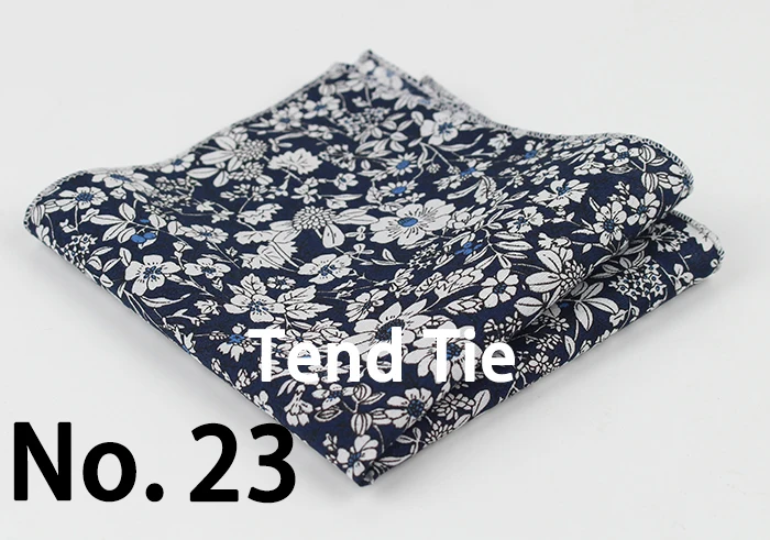 Cotton Handkerchiefs Woven Colorful Printing Flower Plaid Pocket Square Mens Casual Streak Square Pockets Handkerchief Towels