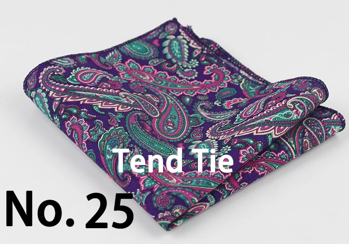 Cotton Handkerchiefs Woven Colorful Printing Flower Plaid Pocket Square Mens Casual Streak Square Pockets Handkerchief Towels